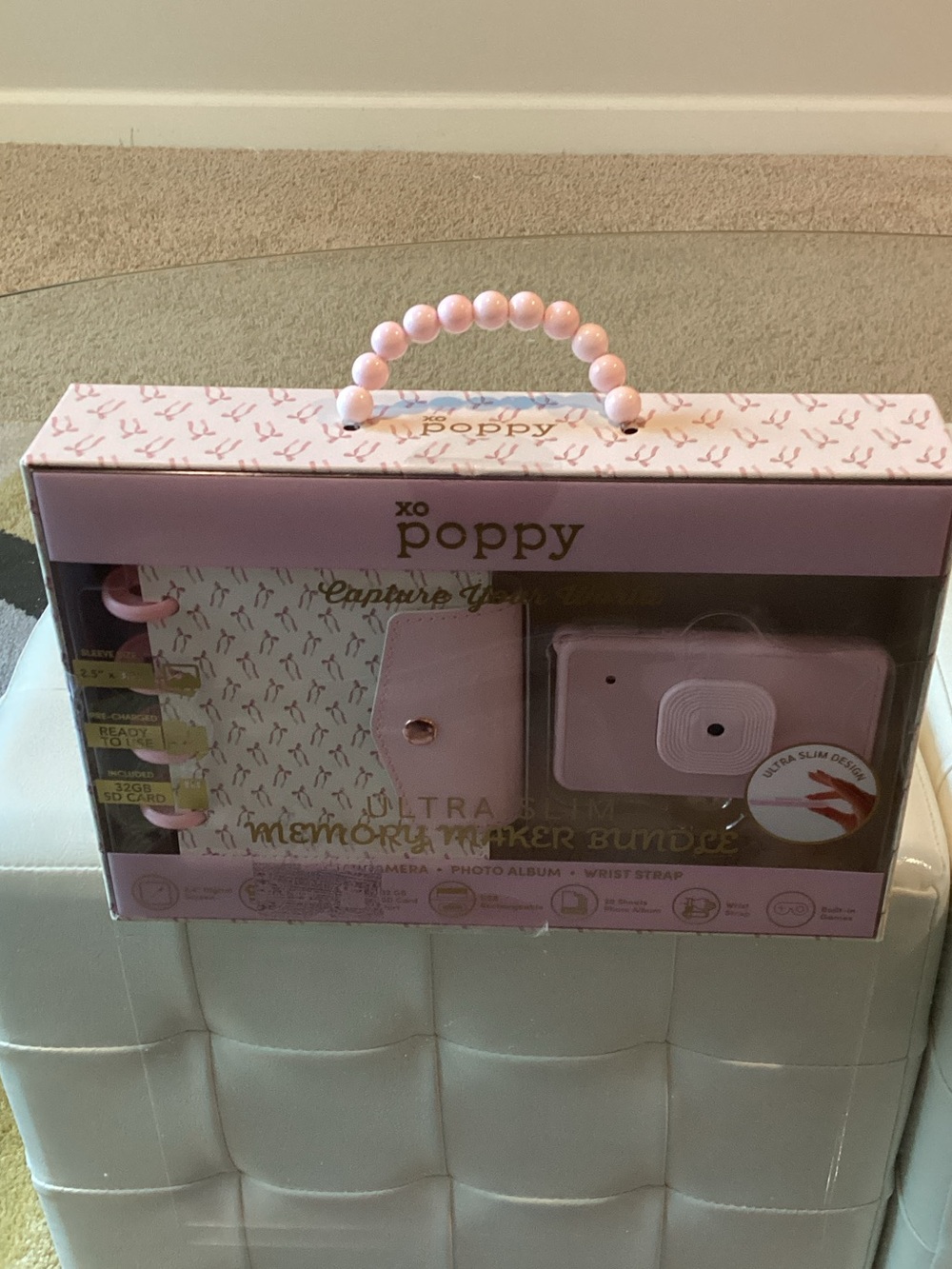 xo poppy digital camera— Pink